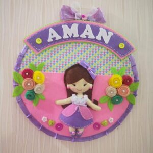 princess name plate