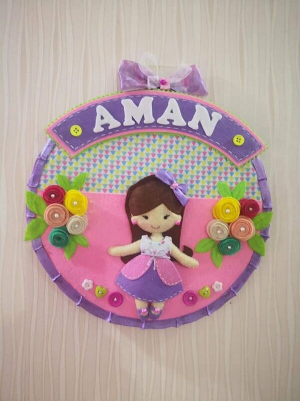 princess name plate